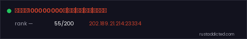 【极光】100000000倍|枪战|礼包|建造|新手入门 – Rust server stats