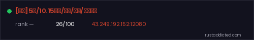 [初心]5倍/10.15新档/萌新/无权/势均力敌 – Rust server stats