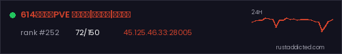 614《断剑》PVE 迷失暗黑|仙途重聚|化凡重修 – Rust server stats