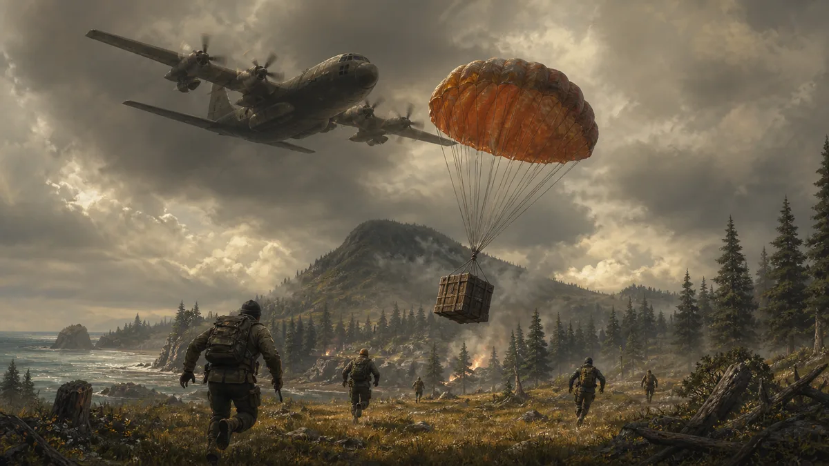 Airdrop — Rust event key art