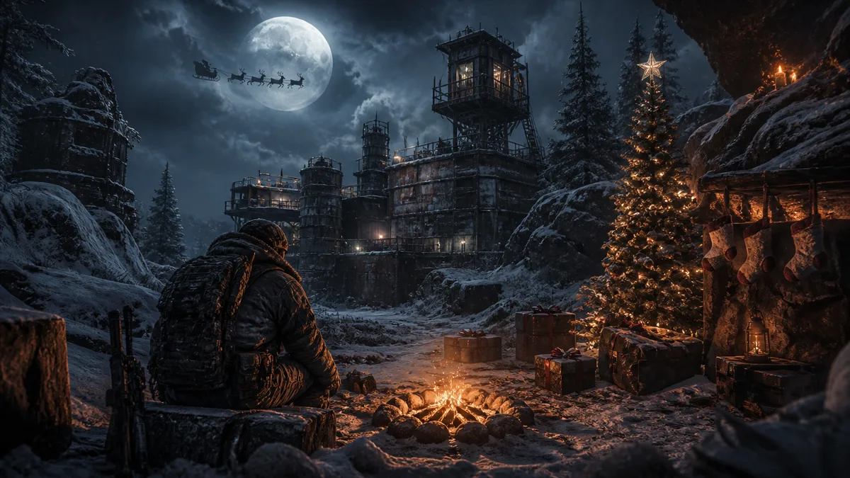 Christmas — Rust event key art