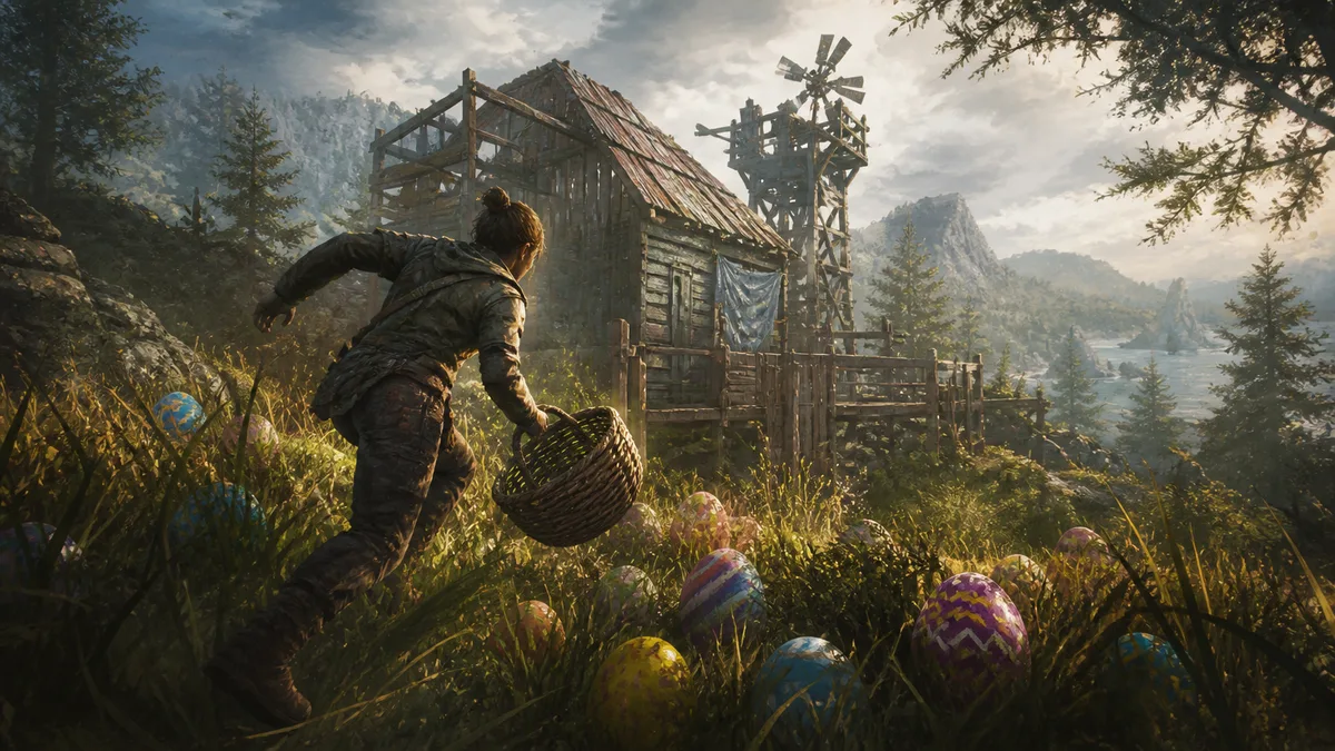 Easter — Rust event key art