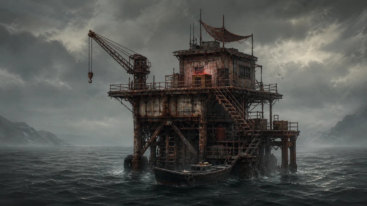 Oil Rig (Small) — Rust event key art